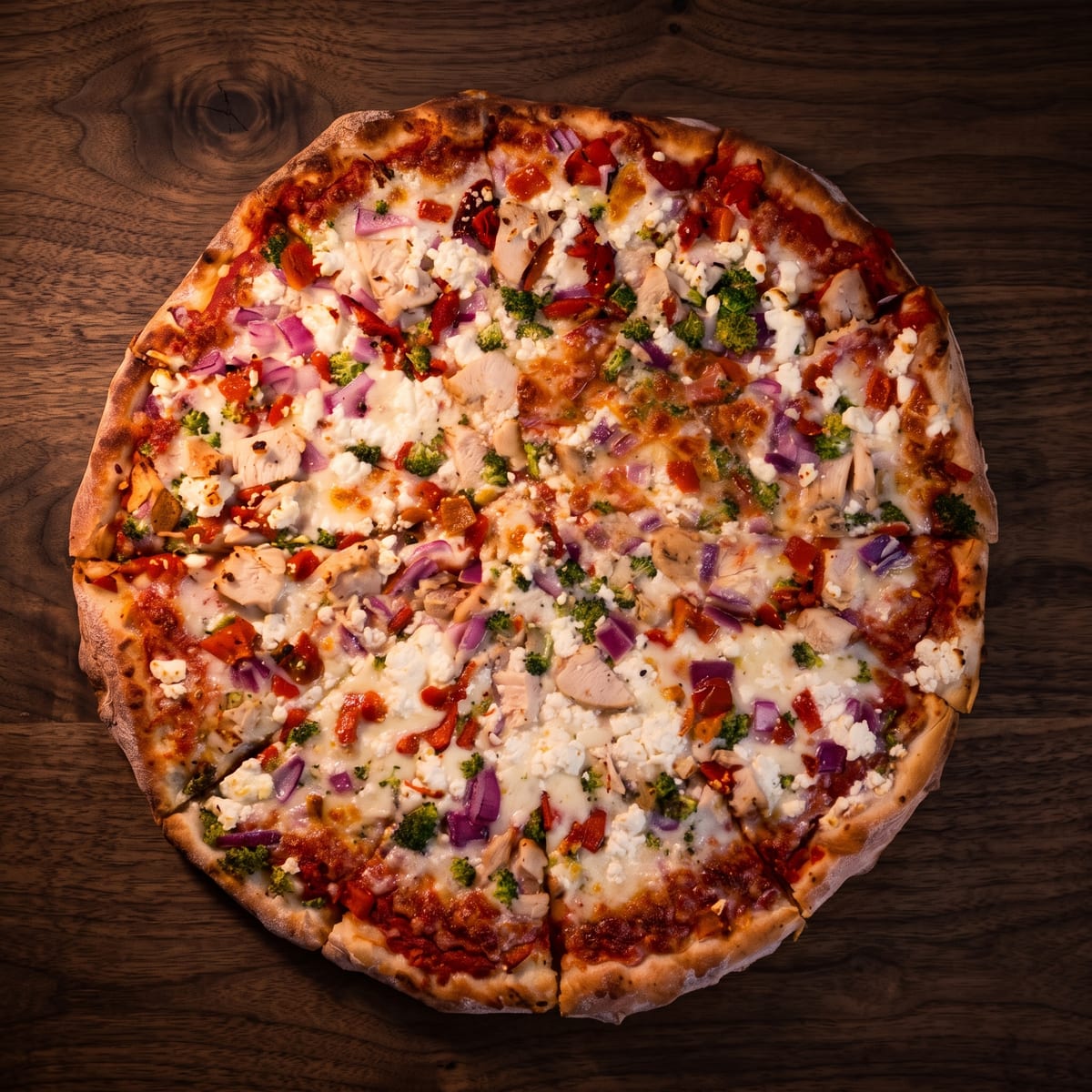 California Fusion pizza