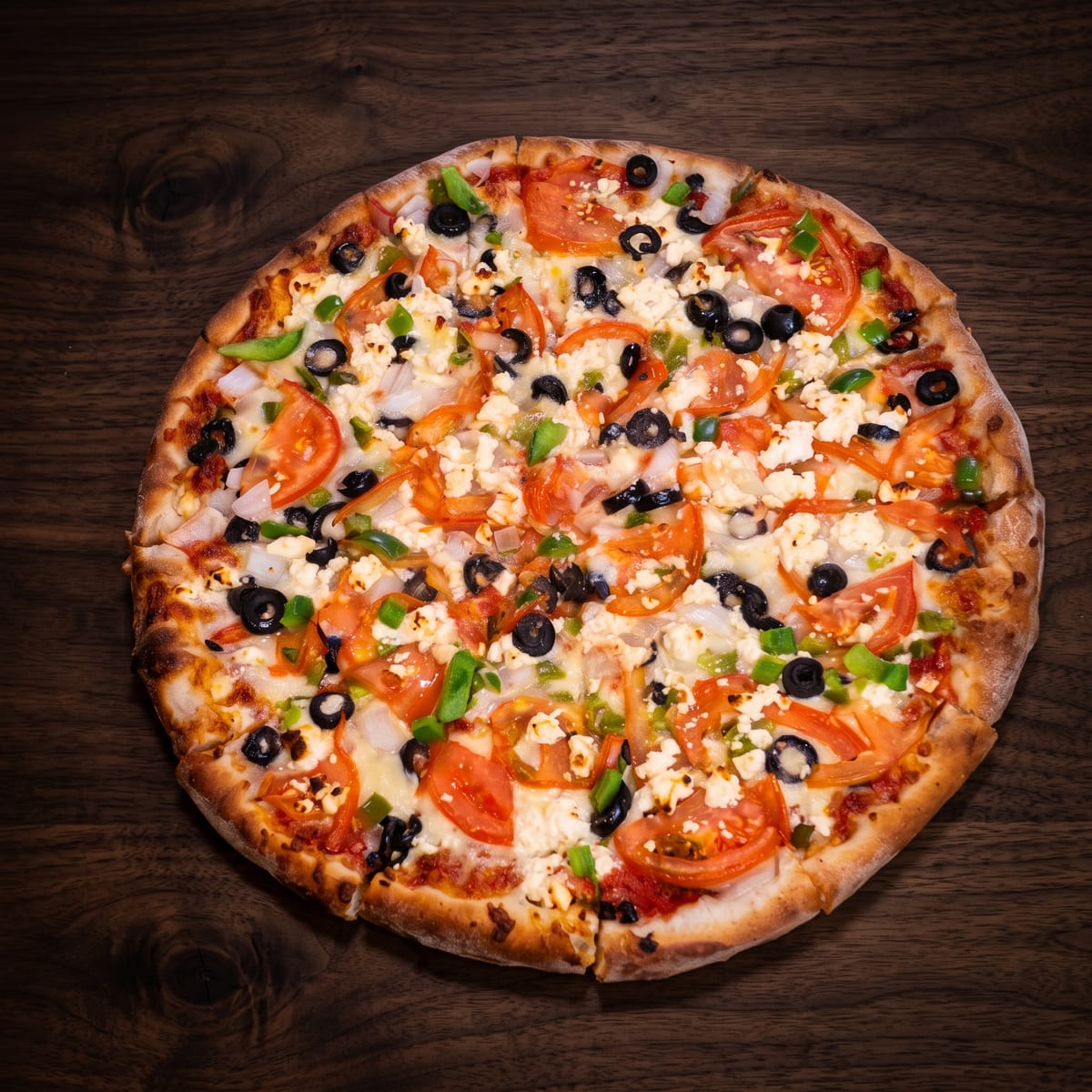 Greek pizza